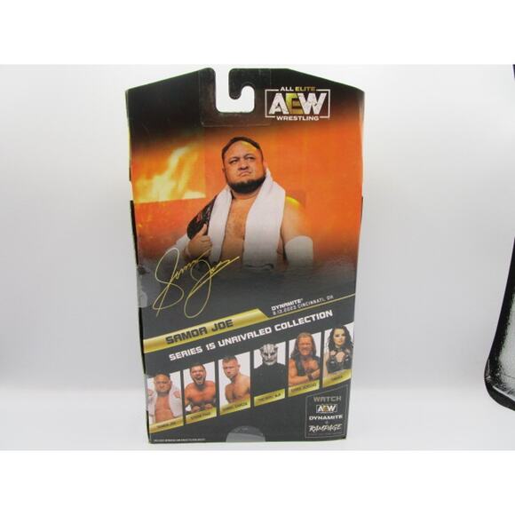 AEW Unrivaled Collection Series 15 Samoa Joe #145 Action Figure - Picture 3 of 3